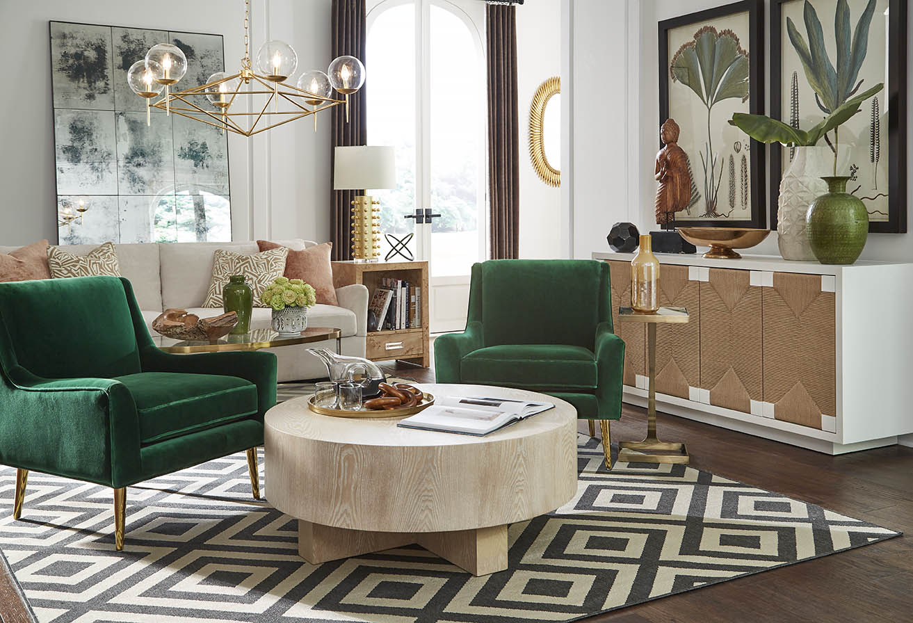 Melrose Cabinet in White Lacquer