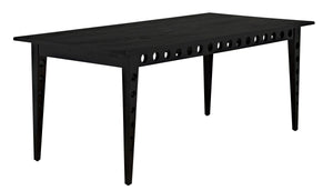 Pericles Table/Desk - Charcoal Black