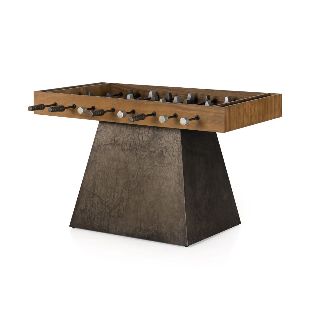 FOOSBALL TABLE-NATURAL BROWN GUANACASTE