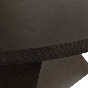 Newport Dining Table in Dark Espresso Oak