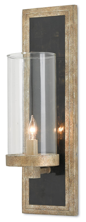 Currey and Company Charade Silver Wall Sconce