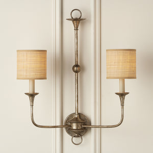 Nottaway Champagne Large Wall Sconce