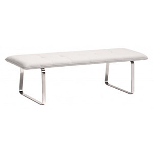 Cartierville Bench White - White