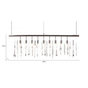 Shooting Stars Ceiling Lamp - Chrome