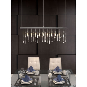 Shooting Stars Ceiling Lamp - Chrome