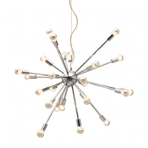 Physics Ceiling Lamp - Chrome
