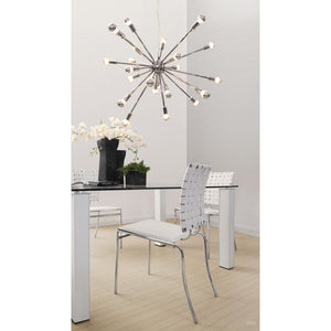 Physics Ceiling Lamp - Chrome