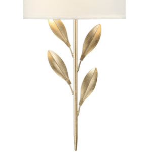 Broche 2 Light Antique Gold Sconce