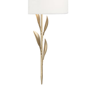 Broche 2 Light Antique Gold Sconce