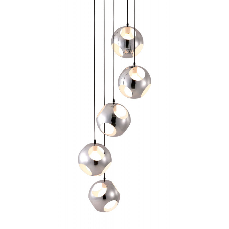 Meteor Shower Ceiling Lamp - Chrome