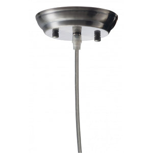 Trente Ceiling Lamp - Satin & Amber