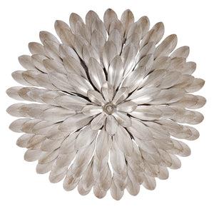 Broche 4 Light Antique Silver Ceiling Mount