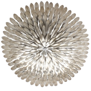 Broche 6 Light Antique Silver Ceiling Mount