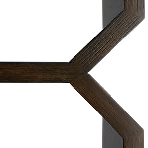 Arteriors Riley Stacked Wooden Hexagons Etagere