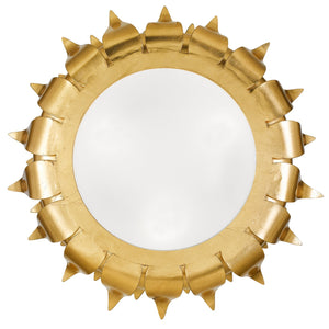 Broche 3 Light Antique Gold Flush Mount Ceiling Lamp