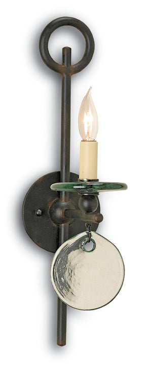 Currey and Company Sethos Black Wall Sconce