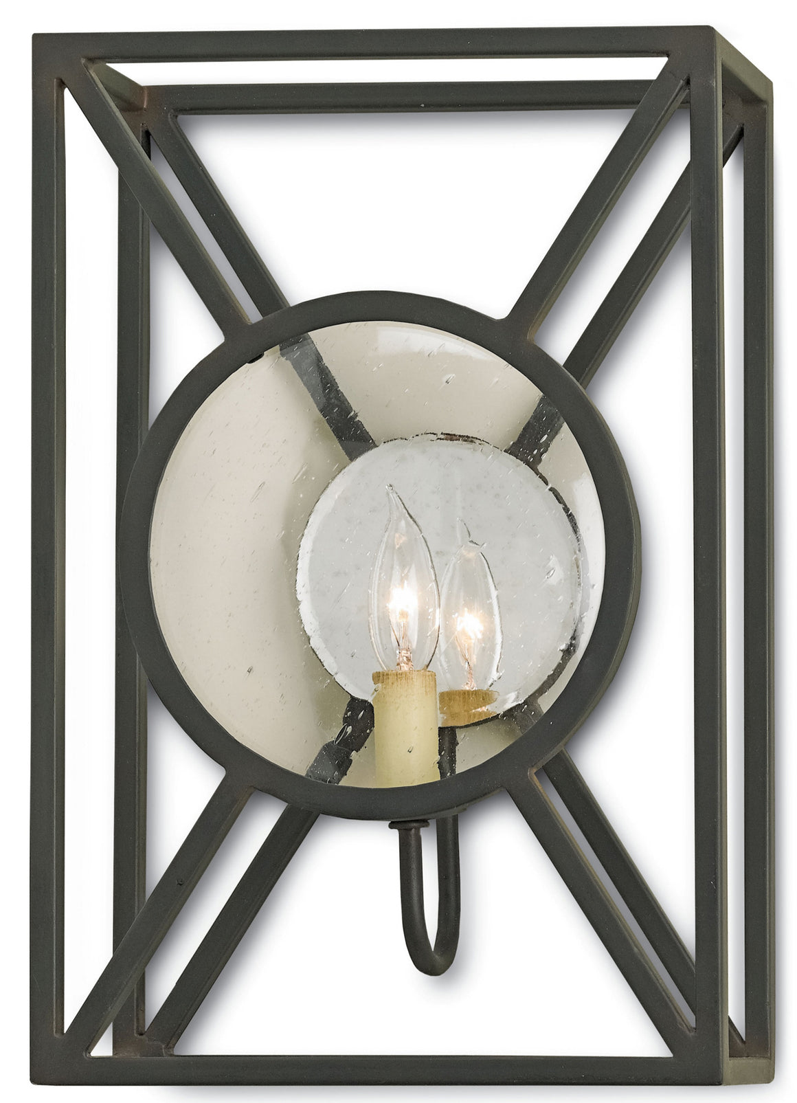 Currey and Company Beckmore Black Wall Sconce