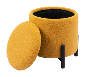 Calistoga Ottoman Yellow