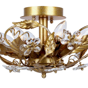 Paris Market 6 Light Antique White Semi-Flush