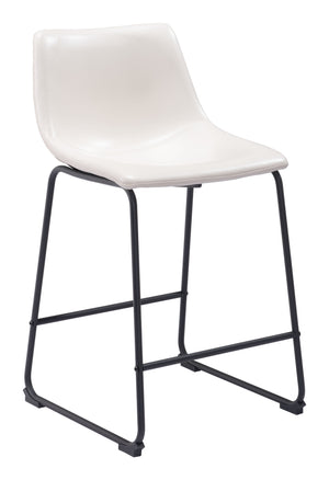 Smart Counter Chair (Set of 2) Distressed White