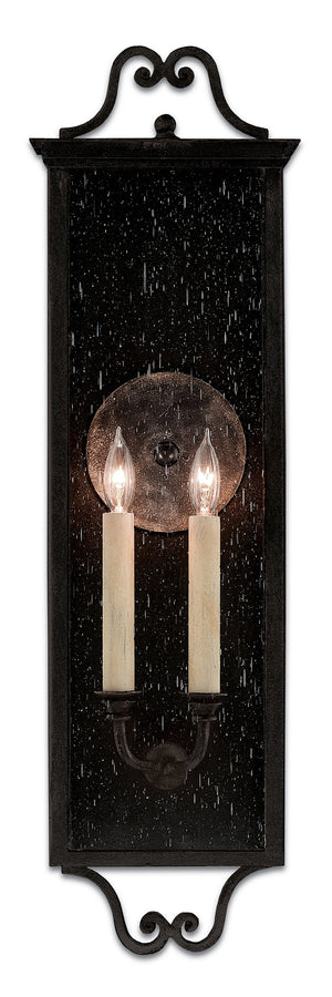 Currey and Company Giatti Large, Medium, Small Outdoor Wall Sconce
