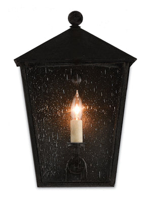 Currey and Company Bening Large, Medium, Small Outdoor Wall Sconce