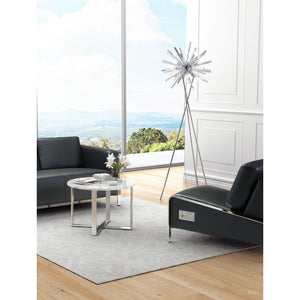 Savoy Floor Lamp Chrome - Chrome