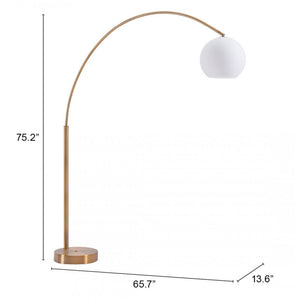 Griffith Floor Lamp Brushed Brass - Brushed Brass