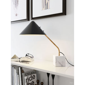 Pike Table Lamp Black - Black