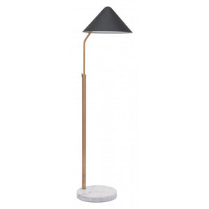 Pike Floor Lamp Black - Black