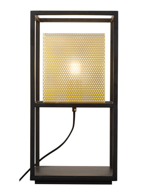 Yves Table Lamp Gold & Black