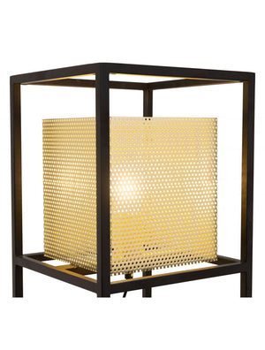 Yves Table Lamp Gold & Black