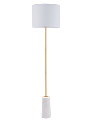 Titan Floor Lamp White & Gold