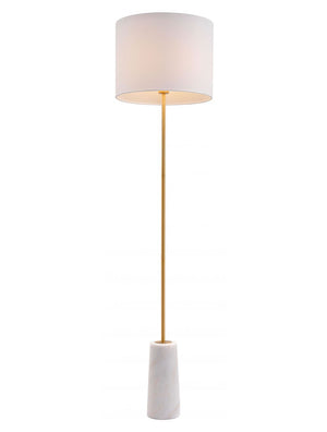 Titan Floor Lamp White & Gold