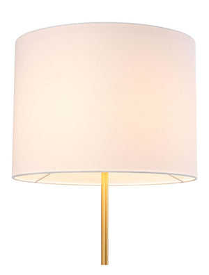Titan Floor Lamp White & Gold