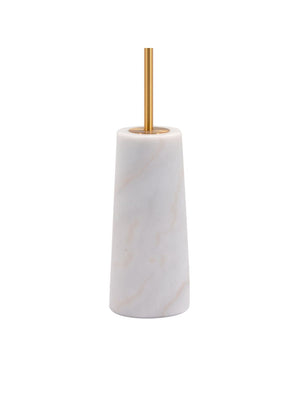 Titan Floor Lamp White & Gold