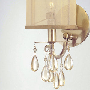Hampton 1 Light Chrome Sconce