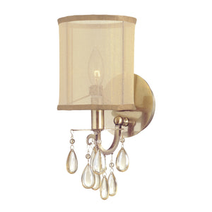 Hampton 1 Light Chrome Sconce
