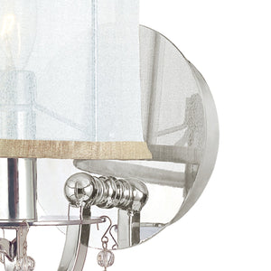Hampton 1 Light Chrome Sconce
