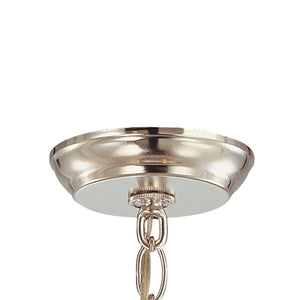 Hampton 3 Light Chrome Clear Crystal Drum Shade Chandelier