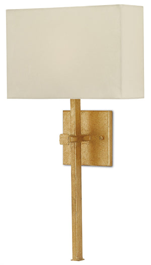 Currey and Company Ashdown Gold Wall Sconce