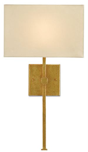Currey and Company Ashdown Gold Wall Sconce