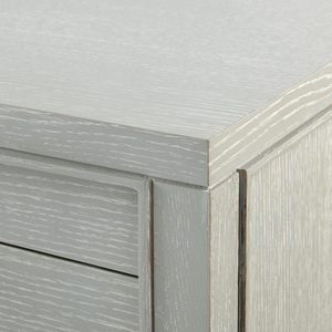 5-Drawer Desk in Gray | Paola Collection | Villa & House
