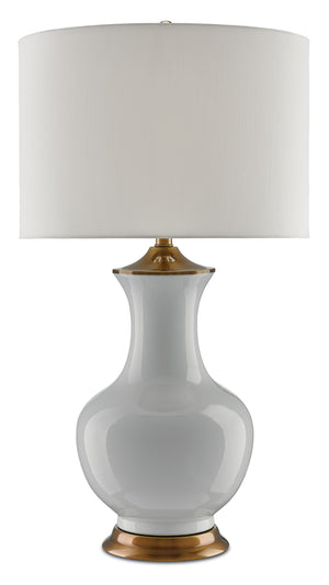 Currey and Company Lilou White Table Lamp