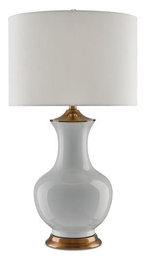 Currey and Company Lilou White Table Lamp