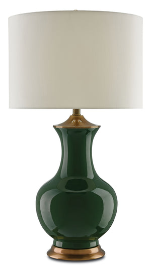 Currey and Company Lilou Green Table Lamp