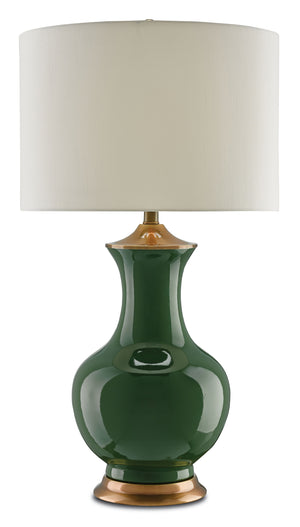 Currey and Company Lilou Green Table Lamp