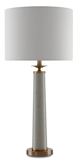 Currey and Company Rhyme Gray Table Lamp