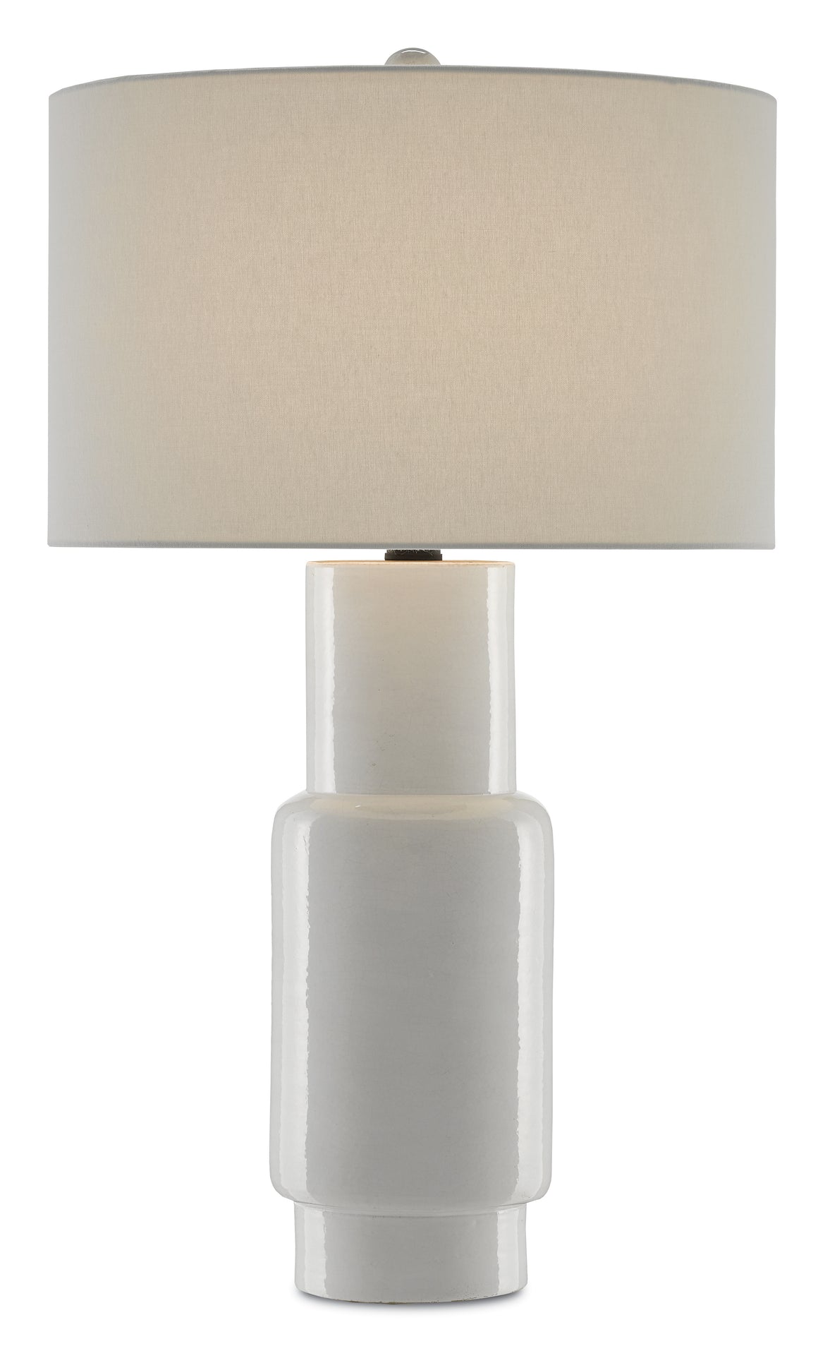 Currey and Company Janeen White Table Lamp