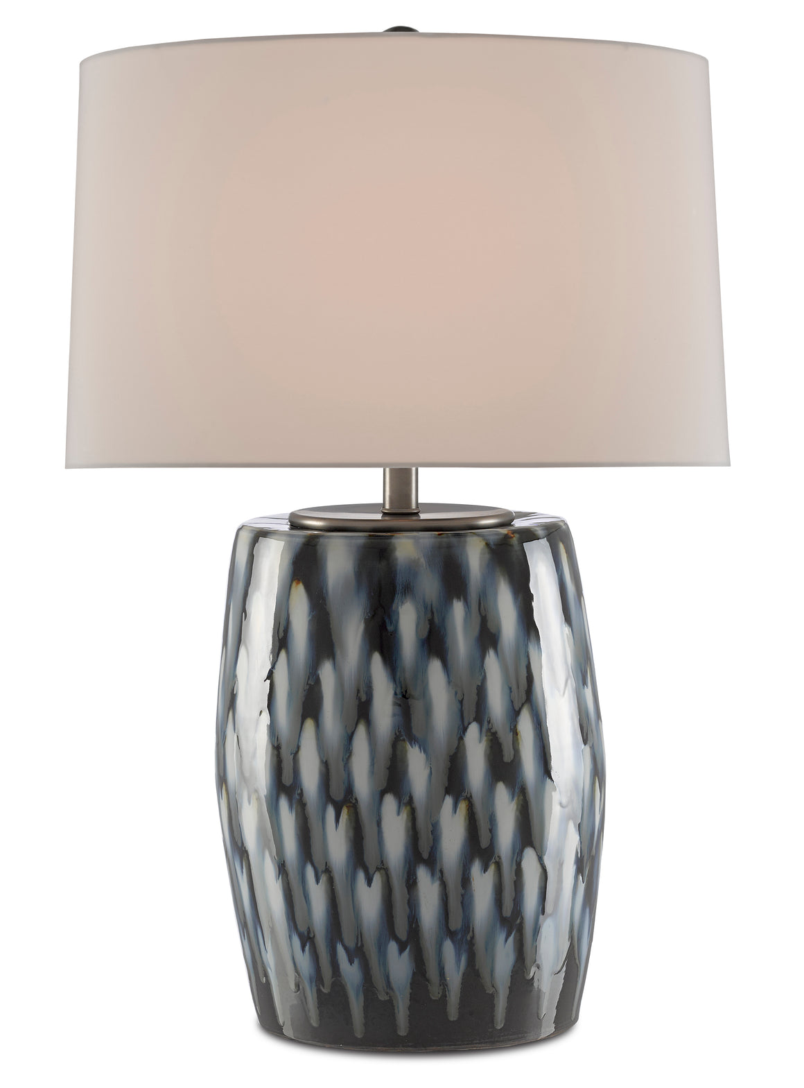 Currey and Company Milner Blue Table Lamp